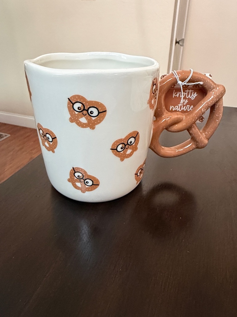 NWT Nerdy Pretzel Mug